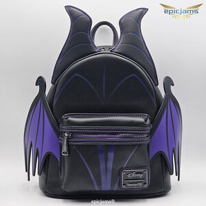 Loungefly Disney Villains Sleeping Beauty Maleficent Figural Mini Backpack New
